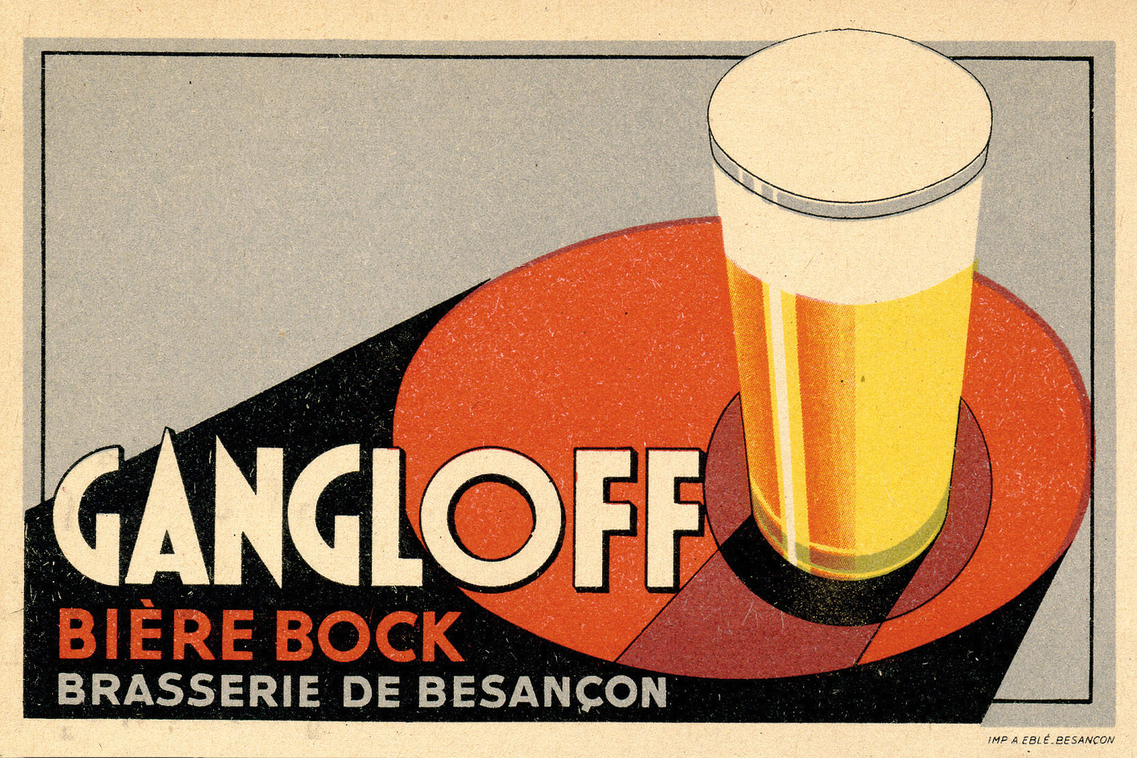 Beer trademarks - Vintage advertisement poster